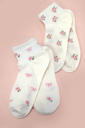 Flower Shop Crew Sock