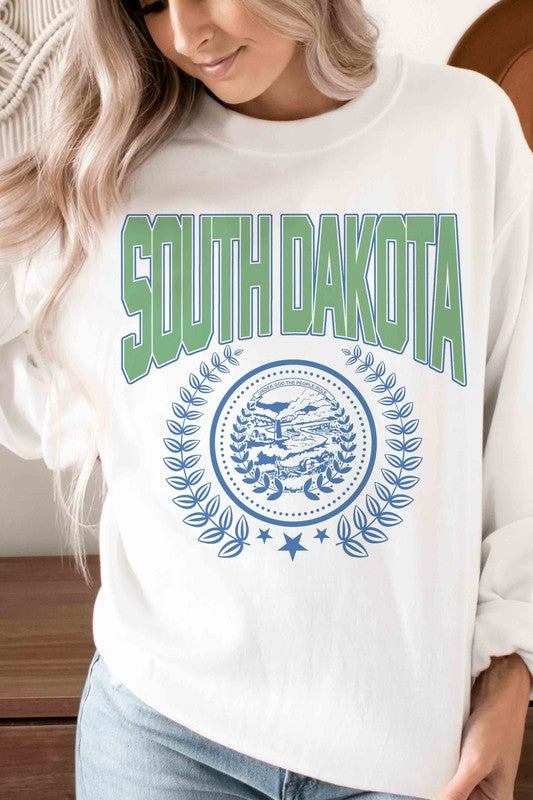 South Dakota State Wreath Graphic Sweatshirt