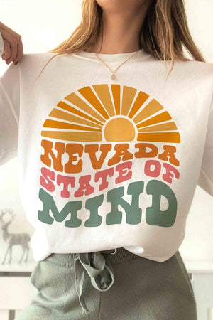 NEVADA STATE OF MIND Graphic Sweatshirt