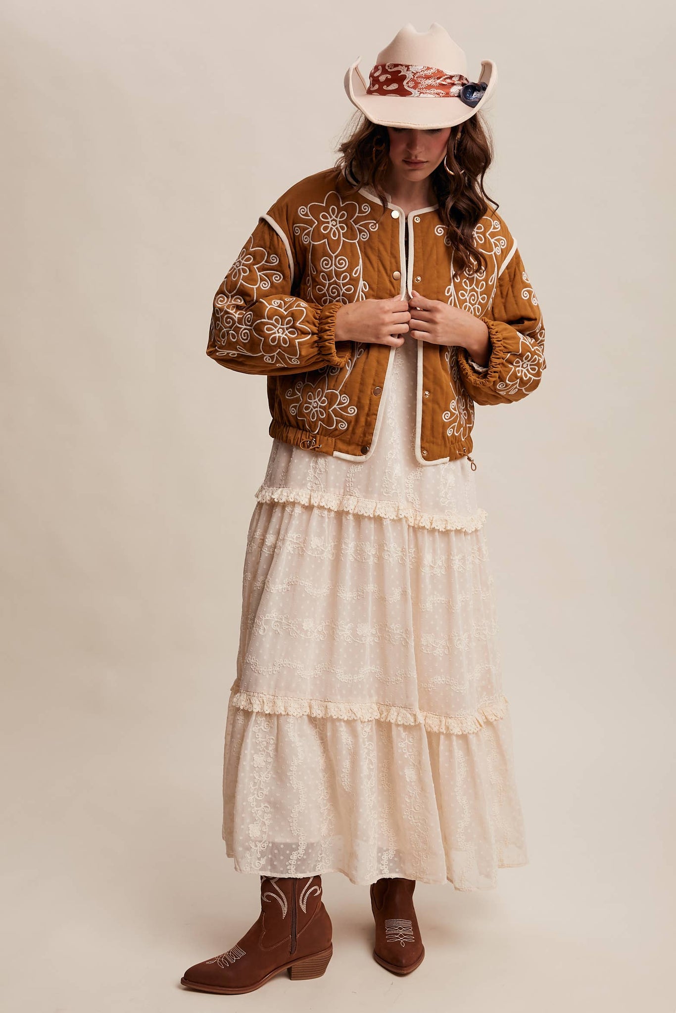 Take your Best Shot Western Quilted Jacket