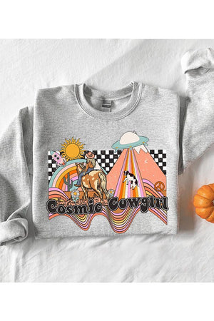 Cosmic Cowgirl Graphic Sweatshirt