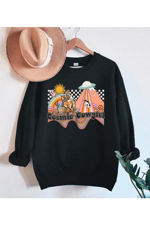 Cosmic Cowgirl Graphic Sweatshirt