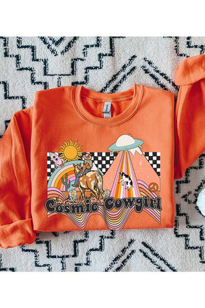 Cosmic Cowgirl Graphic Sweatshirt