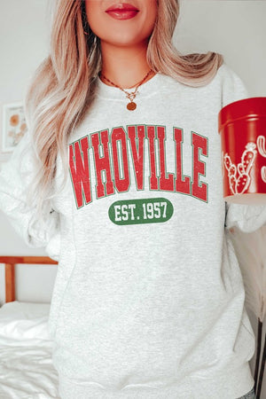 WHOVILLE EST 1967 Graphic Sweatshirt