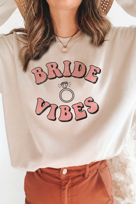 BRIDE VIBES Graphic Sweatshirt