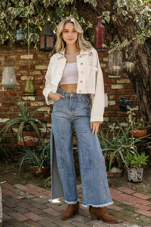 Rhinestone Cowgirl Vibes Denim Jacket