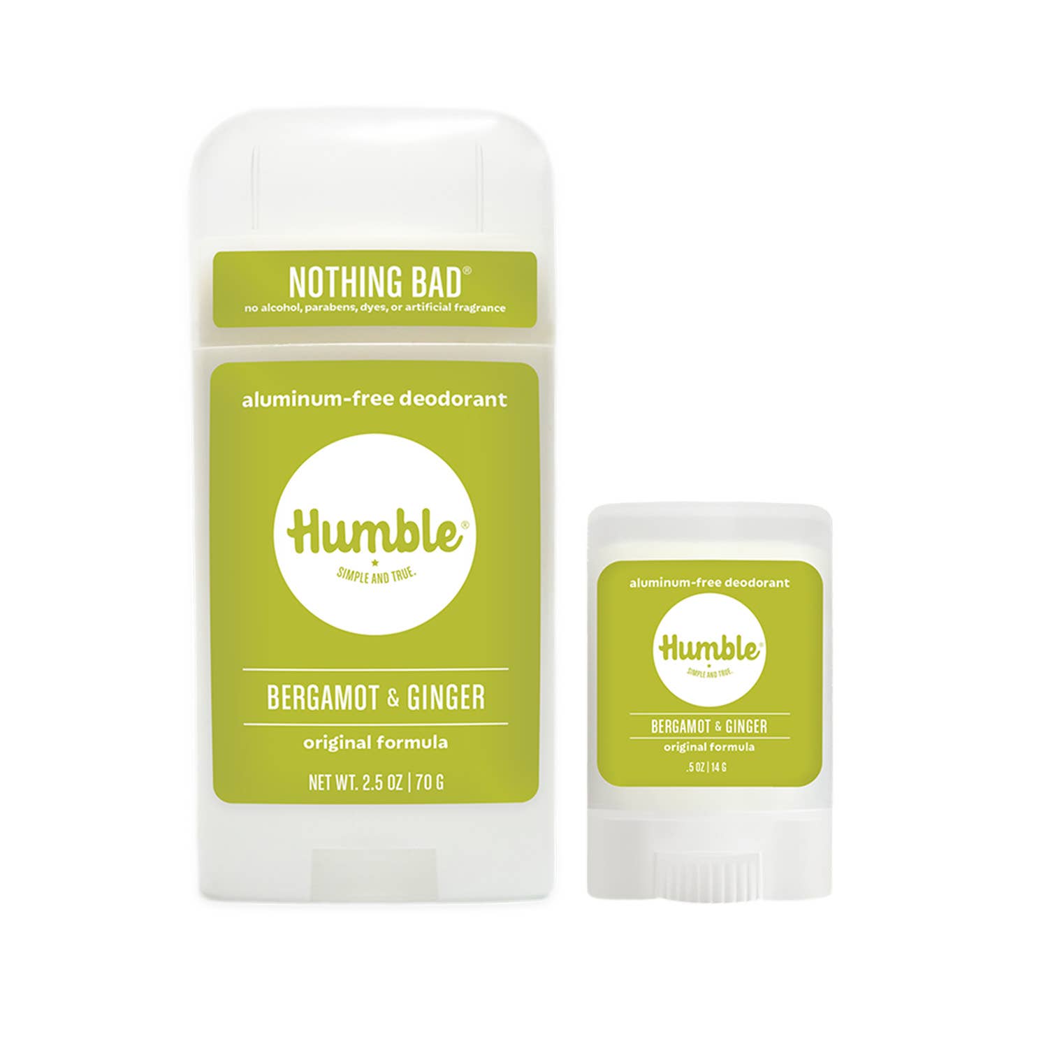 Bergamot & Ginger Original Travel Deodorant