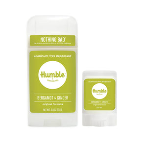 Bergamot & Ginger Original Travel Deodorant