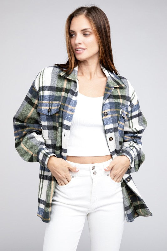 Plaid Flannel Shirt