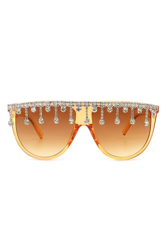 Let's Go Girls Rhinestone Fashion Sunglasses