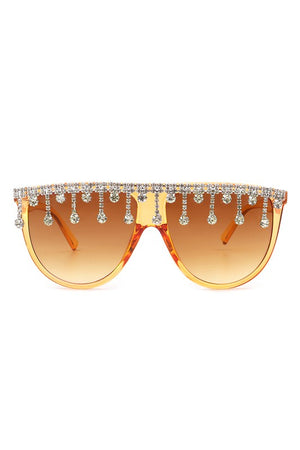 Let's Go Girls Rhinestone Fashion Sunglasses