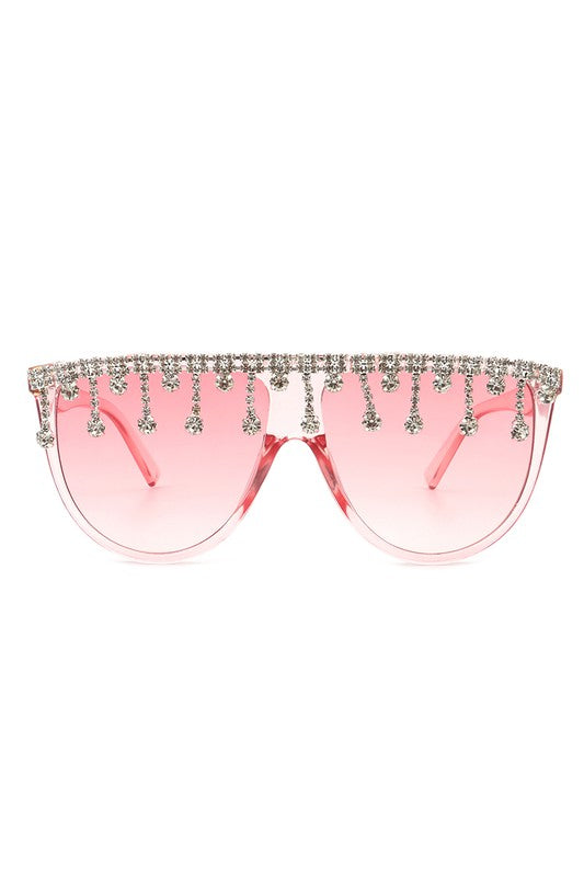 Let's Go Girls Rhinestone Fashion Sunglasses