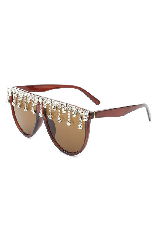 Let's Go Girls Rhinestone Fashion Sunglasses