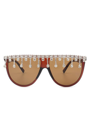 Let's Go Girls Rhinestone Fashion Sunglasses