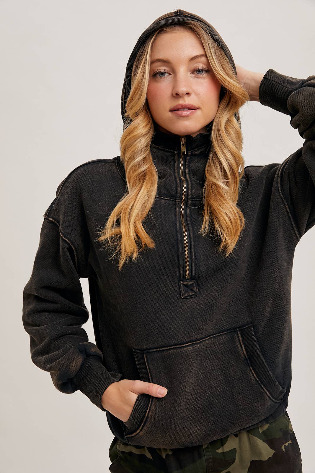 Kinda Like Carhart Fleece Lined Hoodie