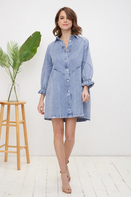 Love Story Denim Dress