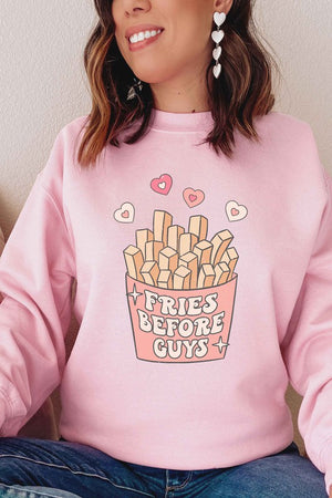 Fries Before Guys Sweatshirt