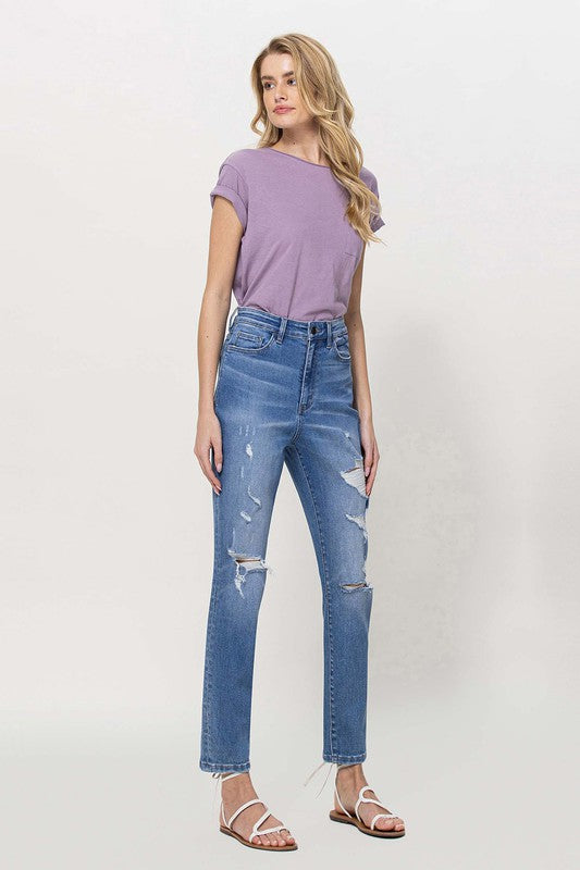 Mom Jeans Distressed