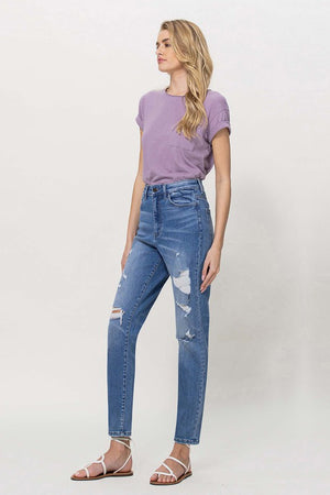 Mom Jeans Distressed