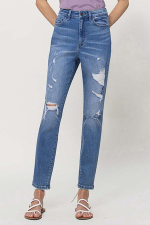 Mom Jeans Distressed