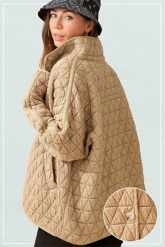 The One For Me  Quilted Jacket