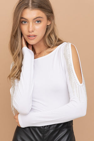 Don't Give Me the Cold Shoulder Bodysuit