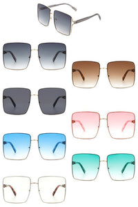 Classic Square Fashion Oversize Sunglasses