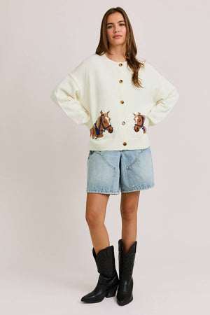 Wild Horses Cardigan