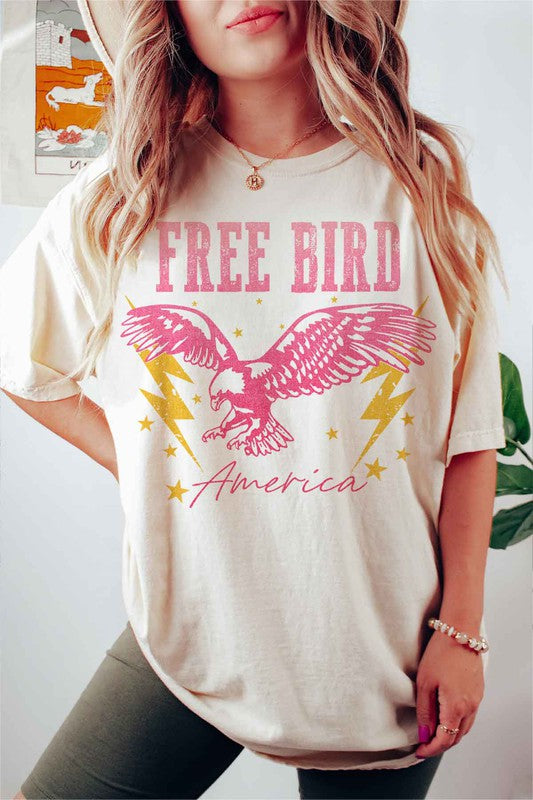 Free Bird America Graphic Tee in Plus