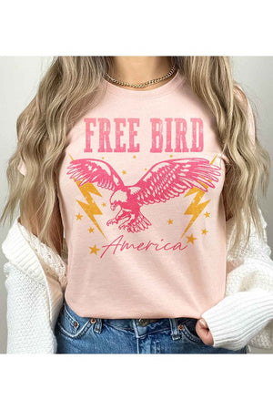 Free Bird America Graphic Tee in Plus