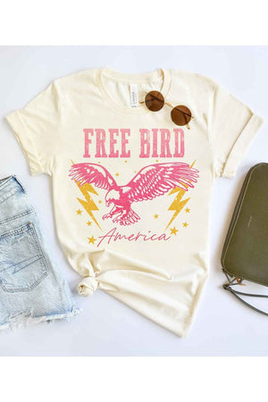 Free Bird America Graphic Tee in Plus