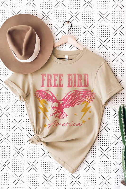 Free Bird America Graphic Tee in Plus