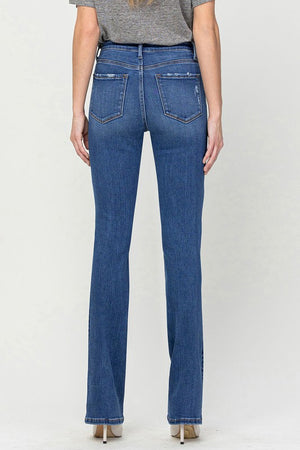 High Rise Bootcut Jeans