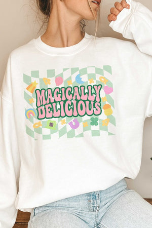 MAGICALLY DELICIOUS GRAPHIC SWEATSHIRT