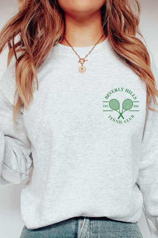 BEVERLY HILLS TENNIS CLUB GRAPHIC SWEATSHIRT