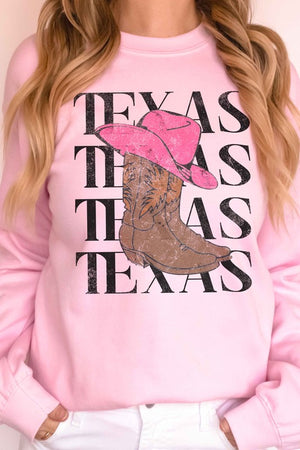 TEXAS GRAPHIC SWEATSHIRT