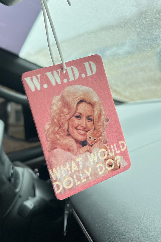 What Would Dolly Do Air Freshener