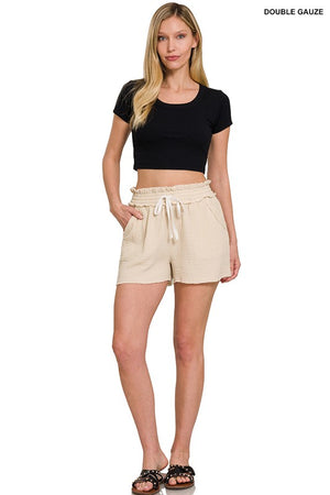 Comfy Era Drawstring Waist Shorts