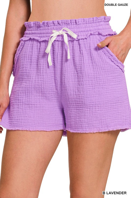 Comfy Era Drawstring Waist Shorts