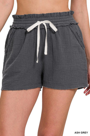 Comfy Era Drawstring Waist Shorts