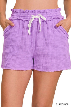 Comfy Era Drawstring Waist Shorts