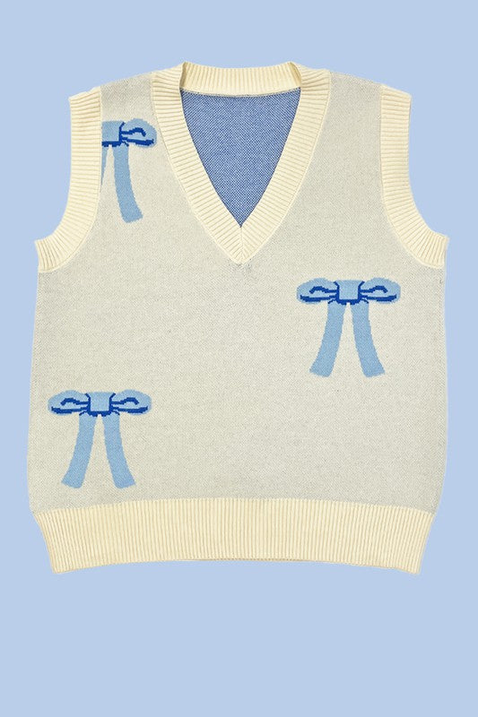 Bows on Bows Vest