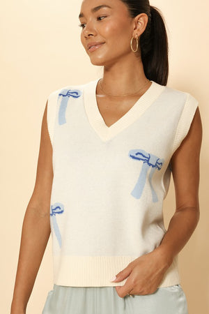 Bows on Bows Vest