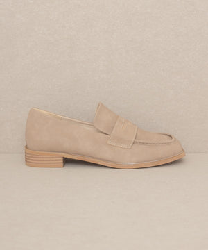 June - Square Toe Penny Loafers