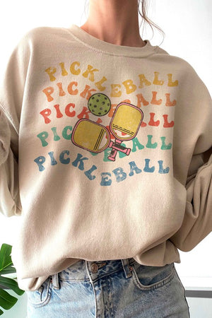 MULTI PICKLEBALL GRAPHIC SWEATSHIRT