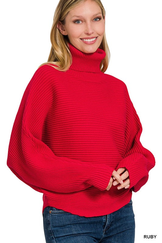 Wrap me Up Dolman Sweater