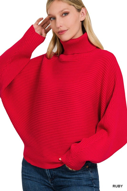 Wrap me Up Dolman Sweater