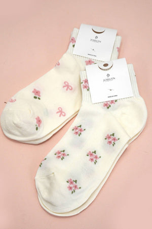 Flower Shop Crew Sock