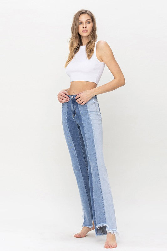 Denim Daze High Waisted Flare