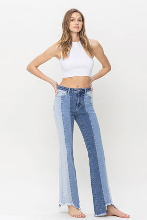 Denim Daze High Waisted Flare